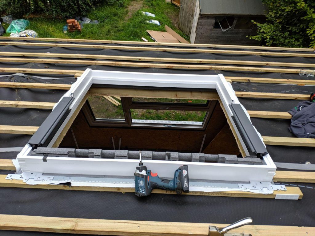 installing a skylight